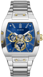 Guess Multifunction Niebieski/Stal GW0456G5
