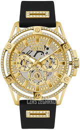 Guess Multifunction Żółte złoto/Stal w odcieniu złota Ø48 mm GW0537G2
