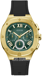 Guess Headline Zielony/Guma Ø42 mm GW0571G3