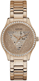 Guess Idol Różowe złoto/Stal w kolorze różowego złota Ø38 mm GW0605L3