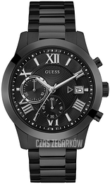 Guess Czarny/Stal Ø42 mm GW0668G5