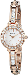 Guess Srebrny/Stal w kolorze różowego złota Ø23 mm U0429L3
