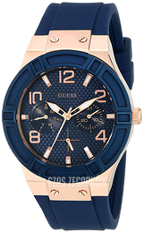 Guess Niebieski/Guma Ø39 mm U0571L1