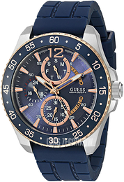 Guess Niebieski/Guma Ø45.5 mm U0798G2