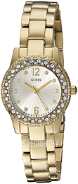 Guess Srebrny/Stal w odcieniu złota Ø29.5 mm U0889L2