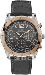 Guess Szary/Skóra Ø46 mm U1311G1