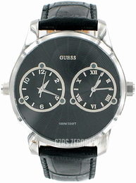Guess Czarny/Skóra Ø44 mm U95027G1