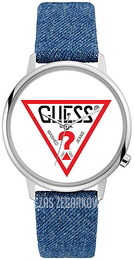 Guess Biały/Skóra Ø42 mm V1001M1