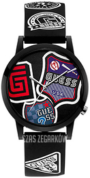Guess Wielokolorowy/Guma Ø42 mm V1035M1