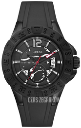 Guess Magnum Czarny/Guma Ø46 mm W0034G3