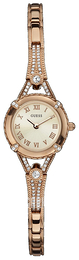 Guess Beżowy/Stal w kolorze różowego złota Ø22 mm W0135L3