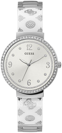 Guess Biały/Stal Ø36 mm W0252L1