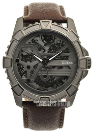 Guess Szary/Skóra Ø48 mm W0274G1
