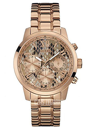 Guess Damklockor Wielokolorowy/Stal w kolorze różowego złota Ø42 mm W0330L16