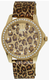 Guess Wielokolorowy/Stal w odcieniu złota Ø36 mm W0333L1