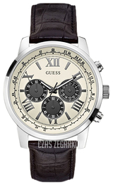 Guess Beżowy/Skóra Ø46 mm W0380G1