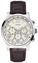 Guess Horizon Kremowy/Skóra Ø45 mm W0380G2