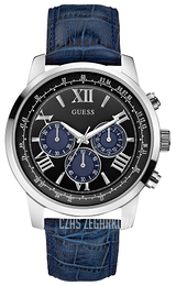 Guess Czarny/Skóra Ø45 mm W0380G3