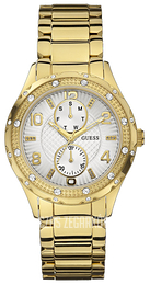 Guess Iconic Srebrny/Stal w odcieniu złota Ø41 mm W0442L2