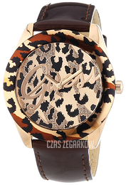 Guess Dress Różowe złoto/Skóra Ø40 mm W0455L3