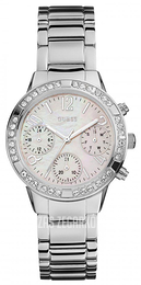 Guess Mini Biały/Stal Ø36 mm W0546L1