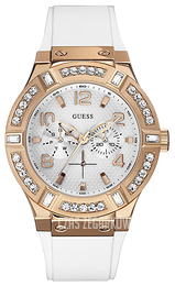 Guess Biały/Guma Ø42 mm W0614L1