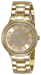 Guess Madison Żółte złoto/Stal w odcieniu złota Ø36 mm W0637L2