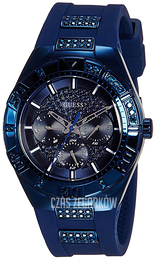 Guess Niebieski/Guma Ø40 mm W0653L1