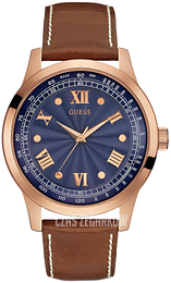 Guess Niebieski/Skóra Ø45 mm W0662G5
