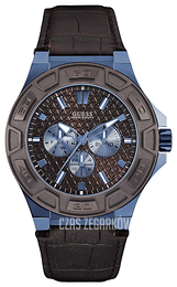 Guess Force Brązowy/Skóra Ø45 mm W0674G5