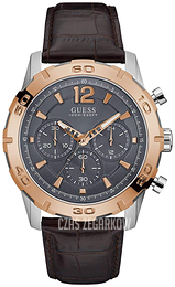 Guess Chronograph Szary/Skóra Ø45.5 mm W0864G1