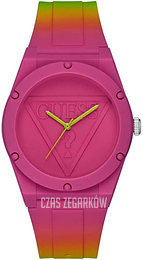 Guess Różowy/Guma Ø42 mm W0979L27