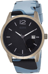 Guess Perry Czarny/Guma Ø40 mm W0991G6