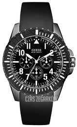 Guess Czarny/Guma Ø44 mm W10261G1