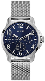 Guess Iconic Niebieski/Stal Ø42 mm W1040G1