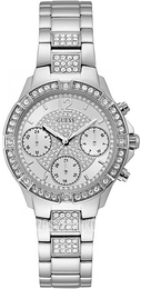 Guess Srebrny/Stal Ø36 mm W1071L1