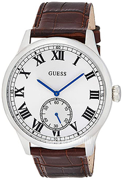 Guess Biały/Skóra Ø44 mm W1075G4
