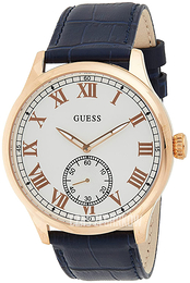 Guess Biały/Skóra Ø44 mm W1075G5