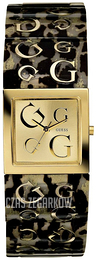 Guess Timeless G Żółte złoto/Stal w odcieniu złota W11001L1