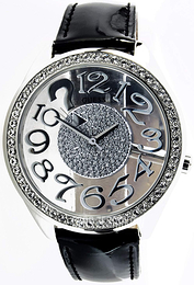 Guess Zestaw kryształów/Skóra Ø42 mm W11143L1