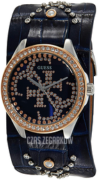 Guess Analog Niebieski/Skóra Ø36 mm W1140L3