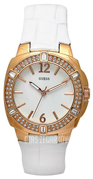 Guess Biały/Skóra Ø34 mm W11558L1