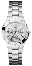 Guess Sporty Srebrny/Stal Ø36 mm W11610L1