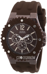 Guess OverDrive Brązowy/Guma Ø45 mm W11619G3