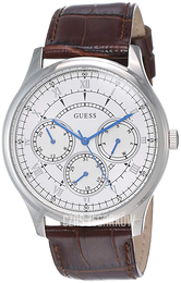 Guess Biały/Skóra Ø43 mm W1181G1