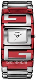 Guess G Plaque Srebrny/Plastik W12055L6