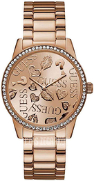 Guess Różowe złoto/Stal w kolorze różowego złota Ø30 mm W1205L3