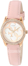Guess Analog Różowe złoto/Skóra Ø28 mm W1212L1