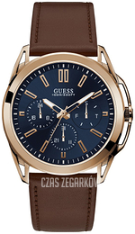 Guess Czarny/Skóra Ø44 mm W1217G2