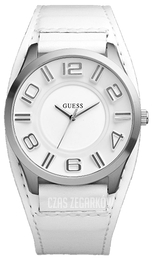 Guess Dress Biały/Skóra Ø43 mm W12624G1